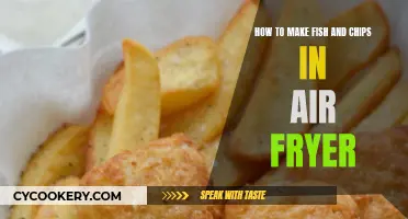 Air-Fried Fish and Chips: A Quick, Crispy Treat