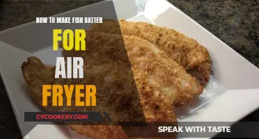 Air-Fryer Fish Batter: The Perfect Crispy Coating