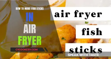 Air-Fryer Fish Sticks: Quick, Crispy, and Delicious!