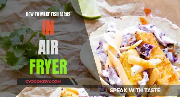 Air-Fried Fish Tacos: Quick, Easy, and Delicious