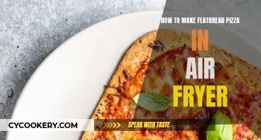 Air-Fryer Flatbread Pizza: Quick, Easy, and Delicious!