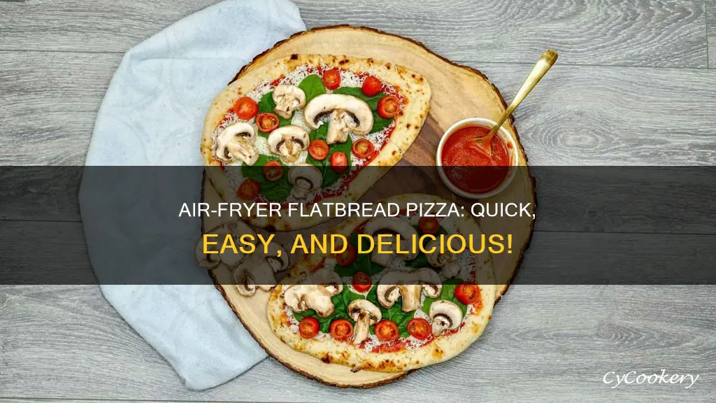 how to make flatbread pizza in air fryer