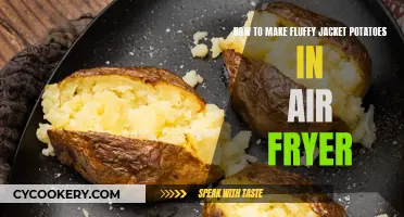 Air-Fried Jacket Potatoes: Achieving Maximum Fluffiness