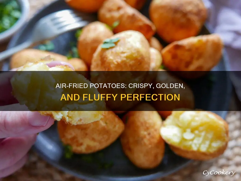 how to make fluffy roast potatoes in air fryer