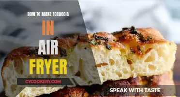 Focaccia Perfection: Air Fryer Style