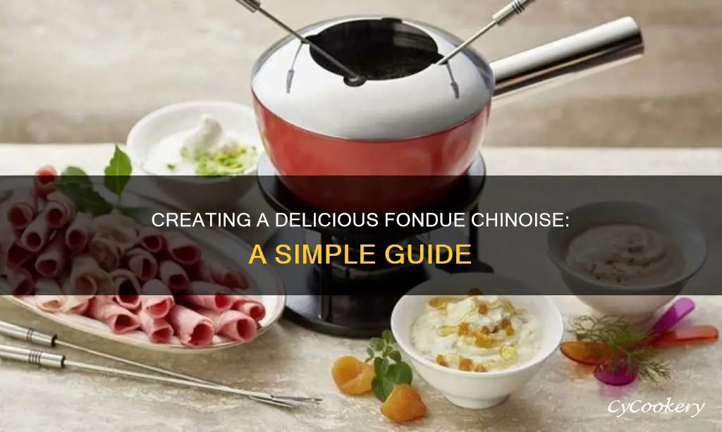 how to make fondue chinoise