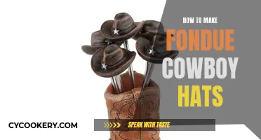 Create Delicious Fondue Cowboy Hats: A Step-by-Step Guide