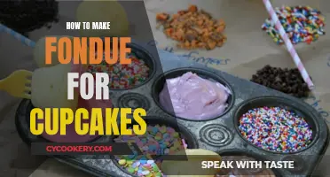 Fondue Cupcakes: A Sweet Twist on a Classic Treat