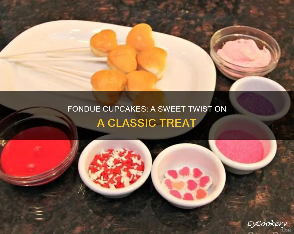 how to make fondue for cupcakes