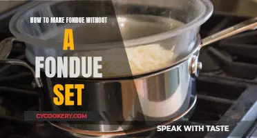 Make Fondue Without a Fondue Set: Simple Tricks for Success