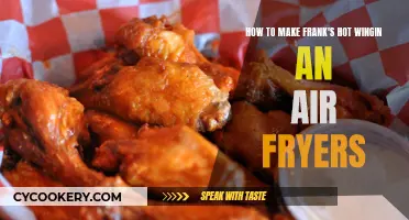 Frank's Hot Wings Air-Fried to Perfection