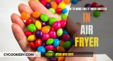 Freeze-Dried Skittles: Air Fryer Magic in Minutes