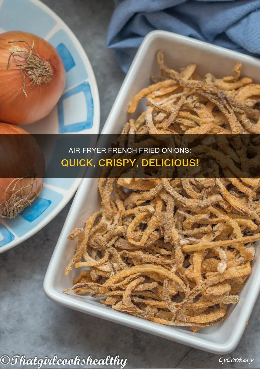 how to make french fried onions in air fryer