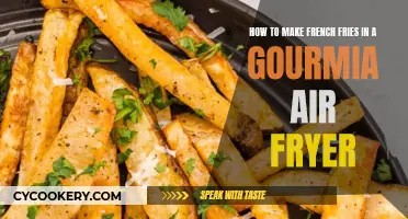 Making French Fries with a Gourmia Air Fryer