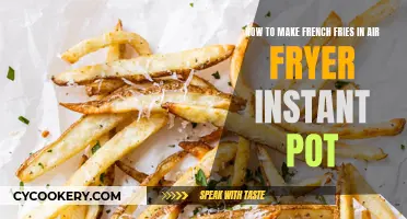 Air-Fried French Fries: A Quick, Crispy Delight