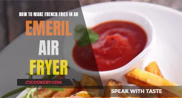 Making French Fries in an Emeril Air Fryer