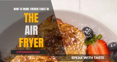 Air-Fried French Toast: Quick, Crispy, and Delicious!