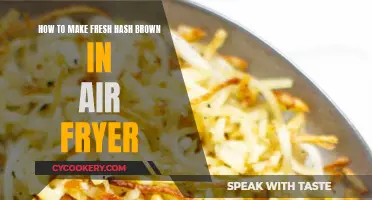 Air-Fryer Hash Browns: Quick, Crispy, Fresh!