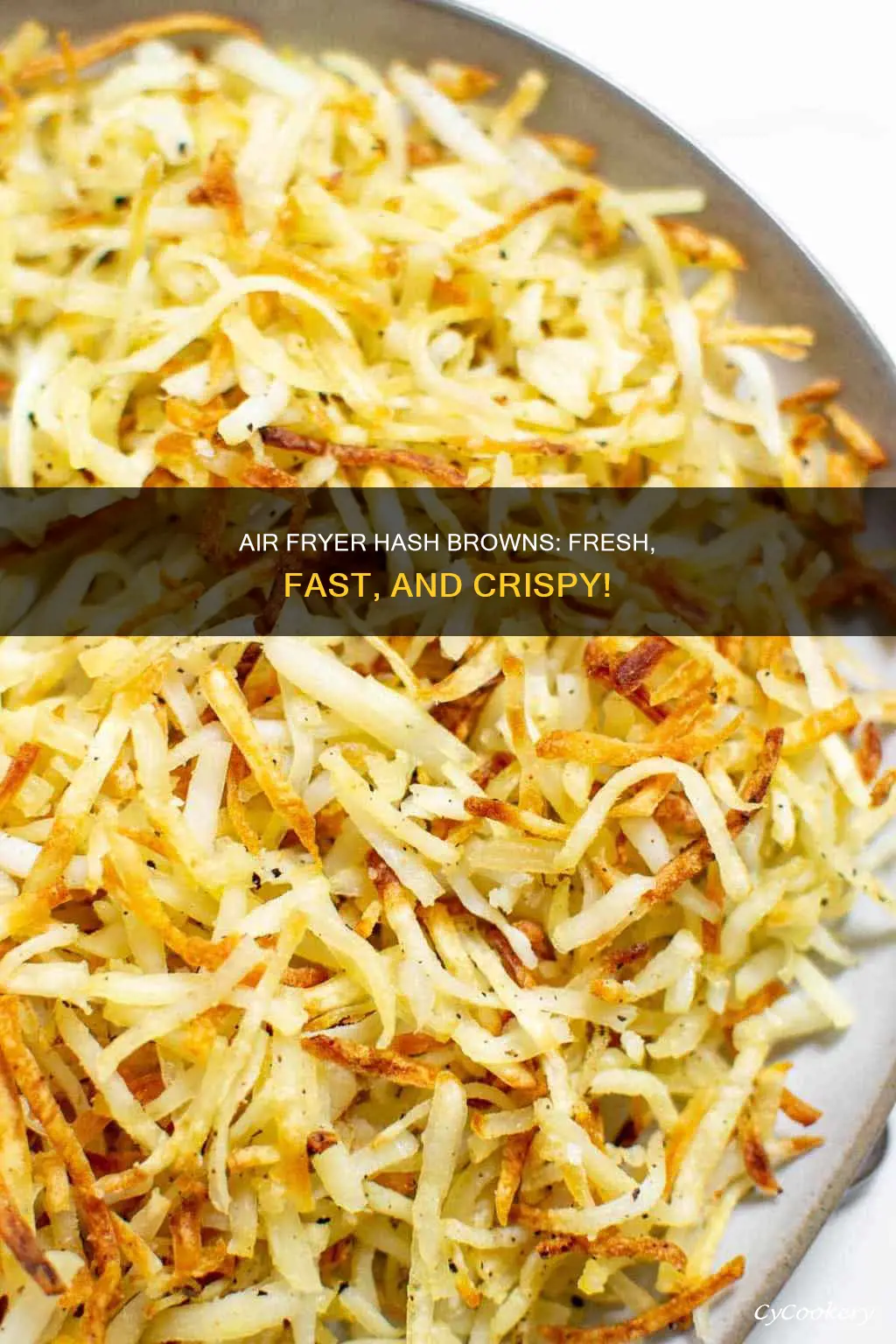 how to make fresh hash browns from scratch air fryer