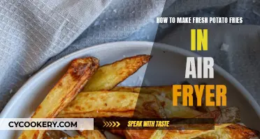 Air Fryer Potato Fries: Quick, Crispy, and Fresh!