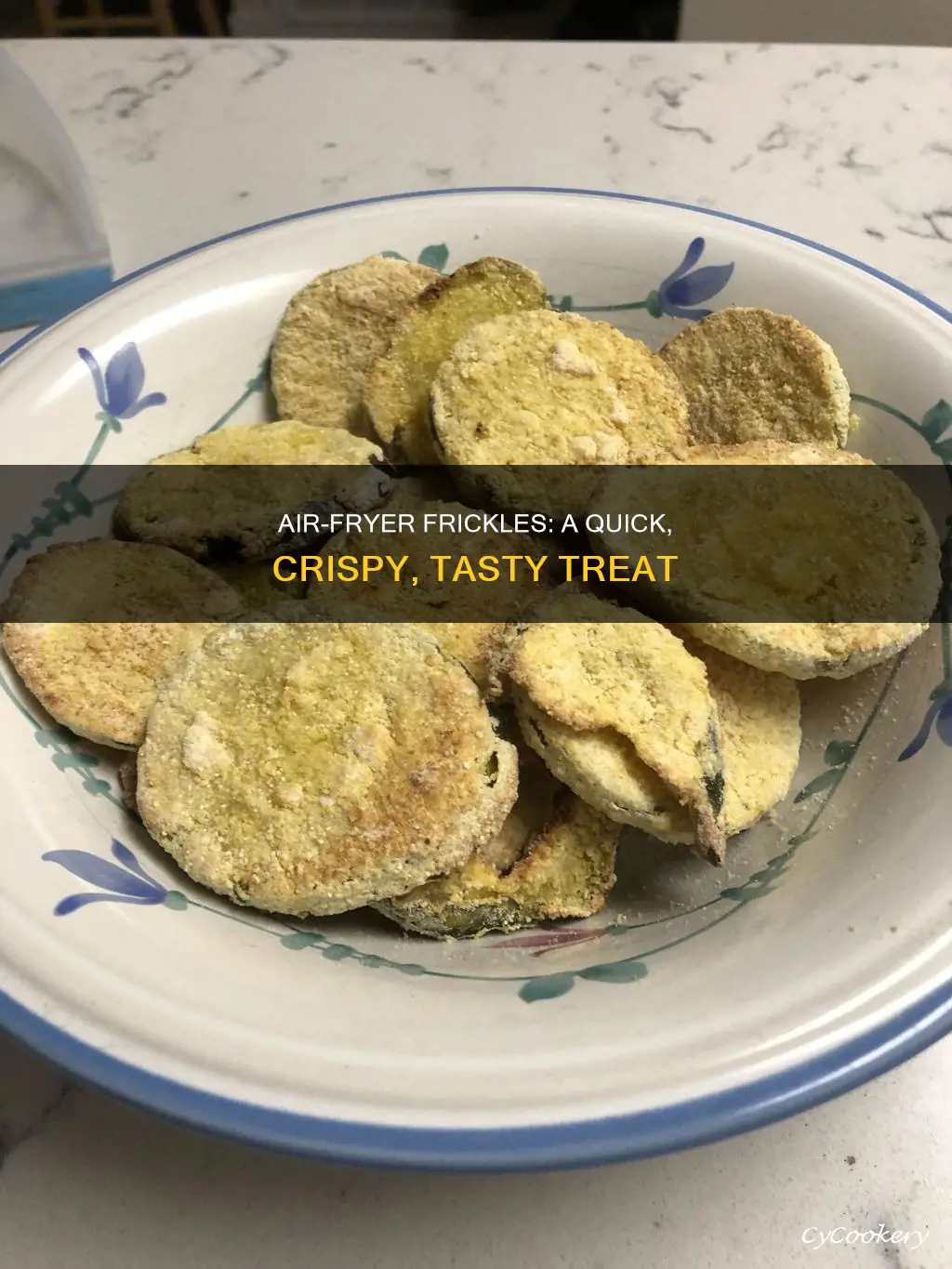 how to make frickles in an air fryer