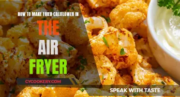 Air-Fried Cauliflower: Quick, Easy, and Delicious!