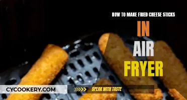 Air Fryer Cheese Sticks: A Quick, Crispy Treat