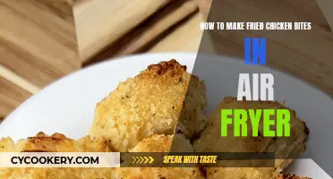 Air-Fryer Chicken Bites: A Quick, Crispy Treat