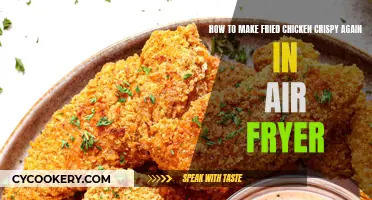 Make Fried Chicken Crispy Again: Air Fryer Tricks