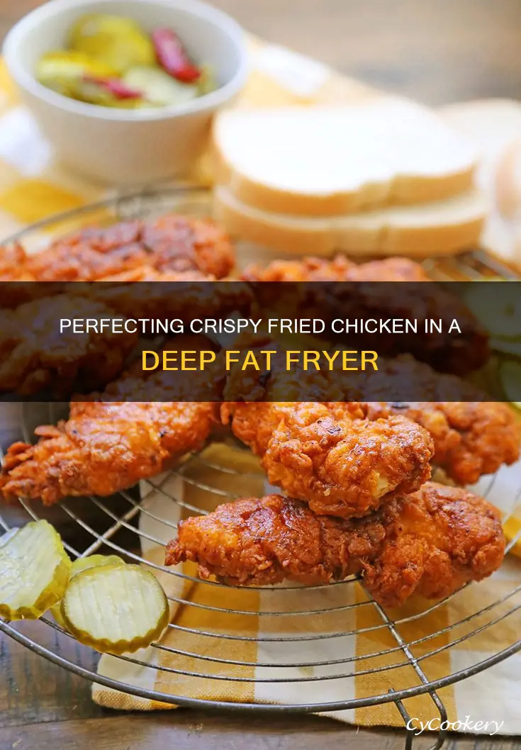 how to make fried chicken in a deep fat fryer