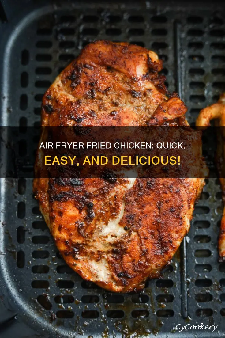 how to make fried chicken in a power air fryer