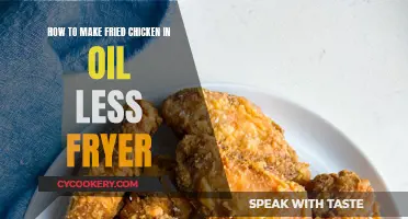 Make Crispy Fried Chicken in an Oil-less Fryer