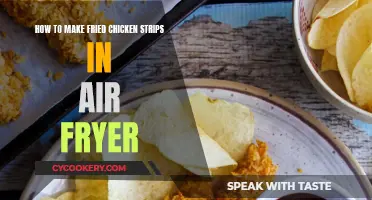 Air-Fryer Chicken Strips: Crispy, Quick, and Easy!