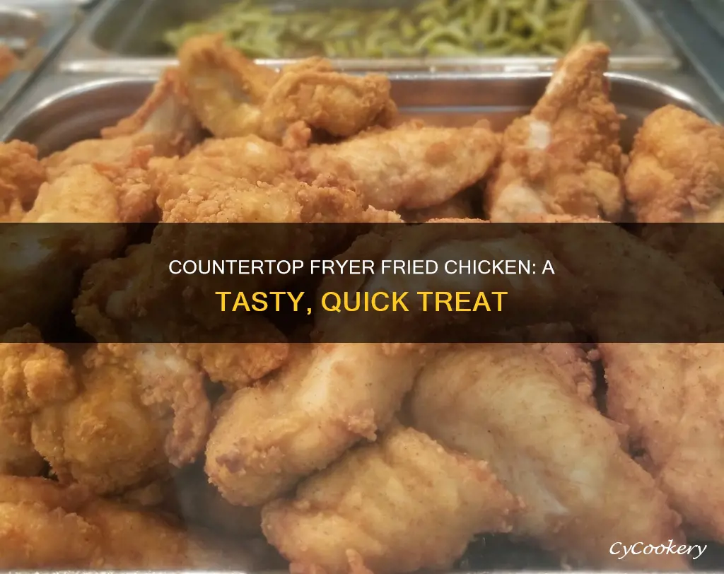 how to make fried chicken using counter too fryer