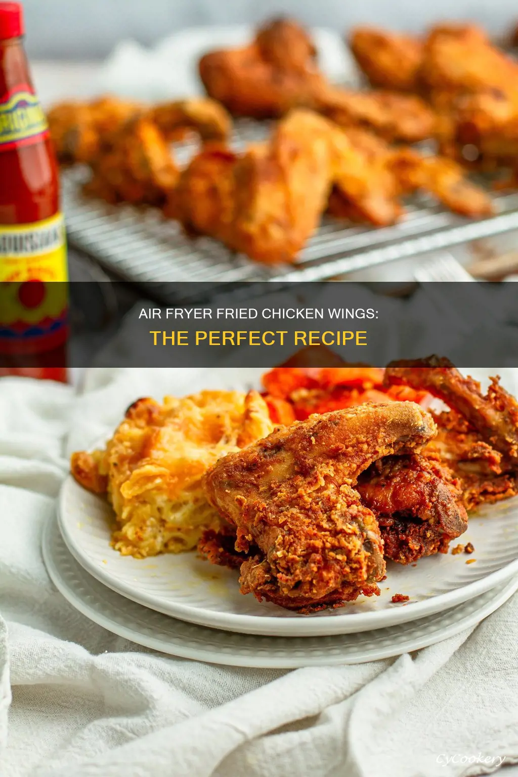 how to make fried chicken wings air fryer