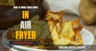 Air-Fryer Potato Chips: Quick, Crispy, and Delicious!