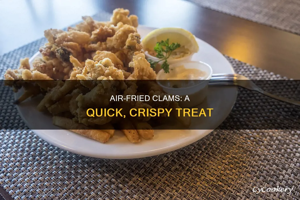 how to make fried clams in air fryer