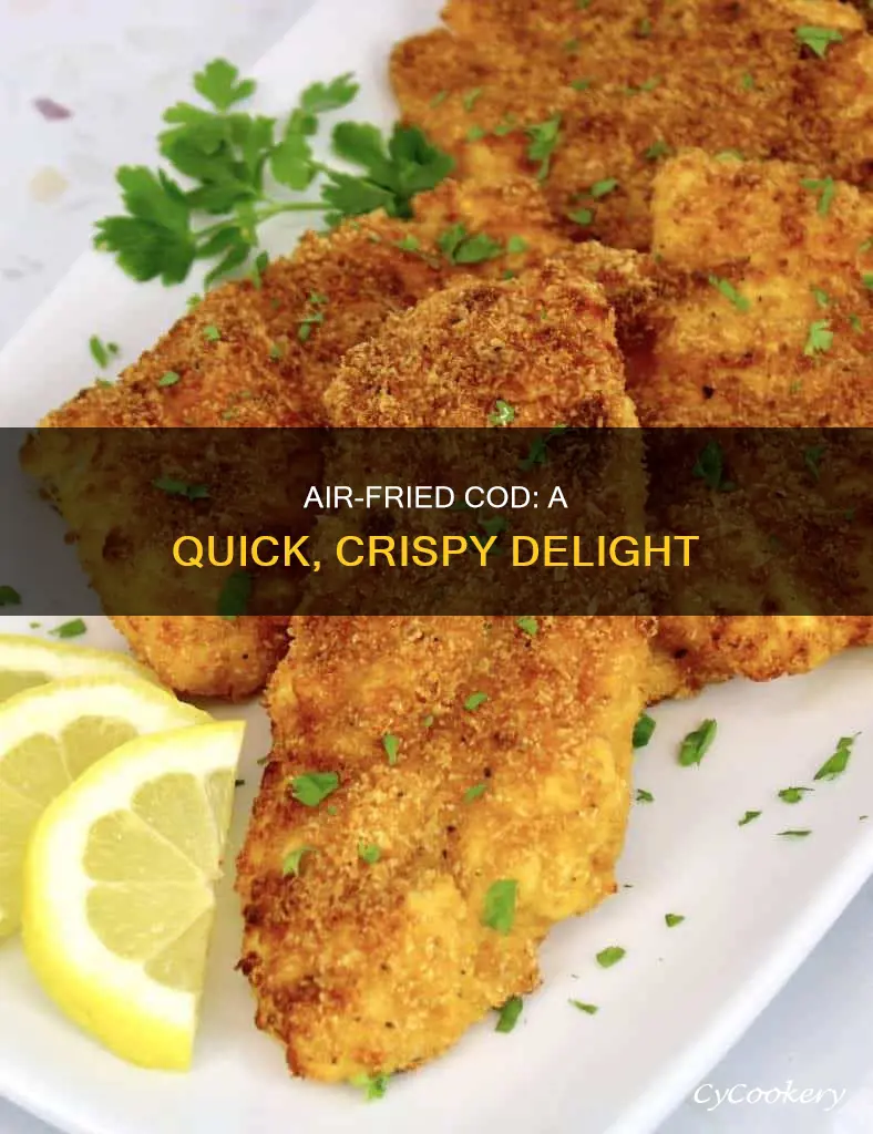 how to make fried cod in air fryer