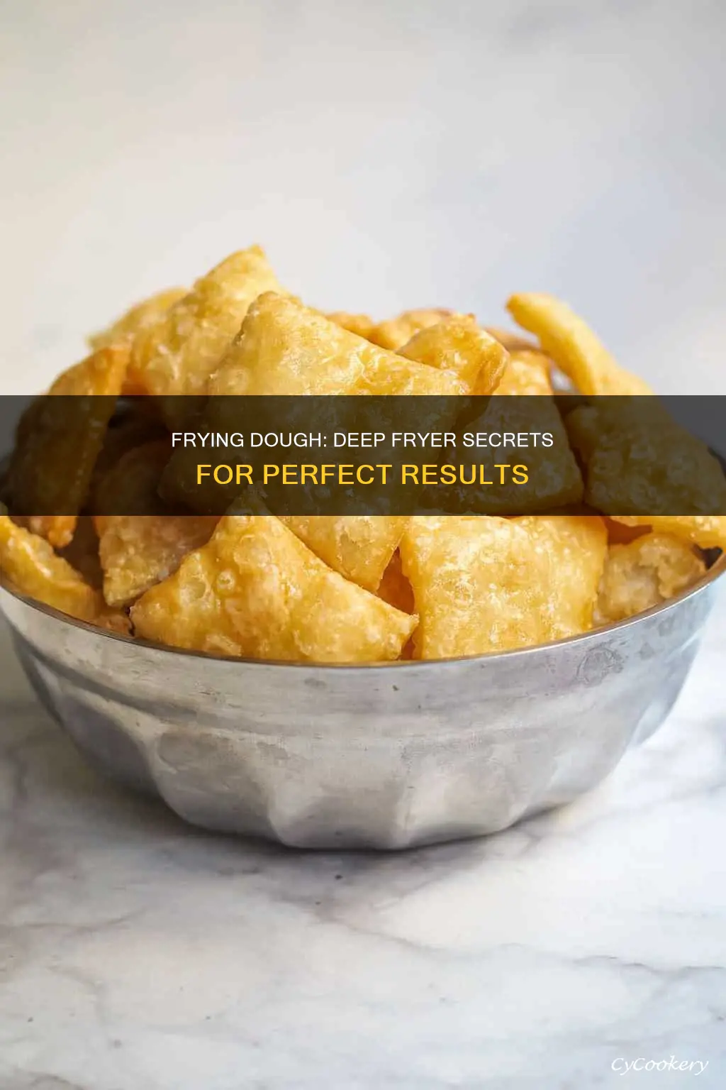 how to make fried dough in a deep fryer