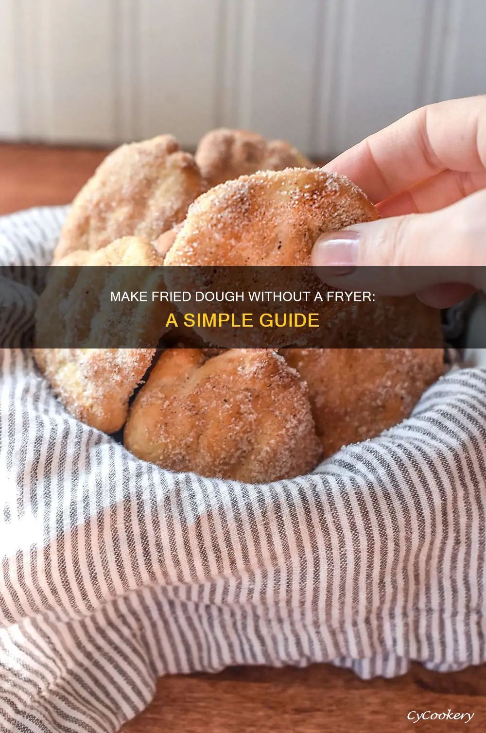 how to make fried dough without fryer