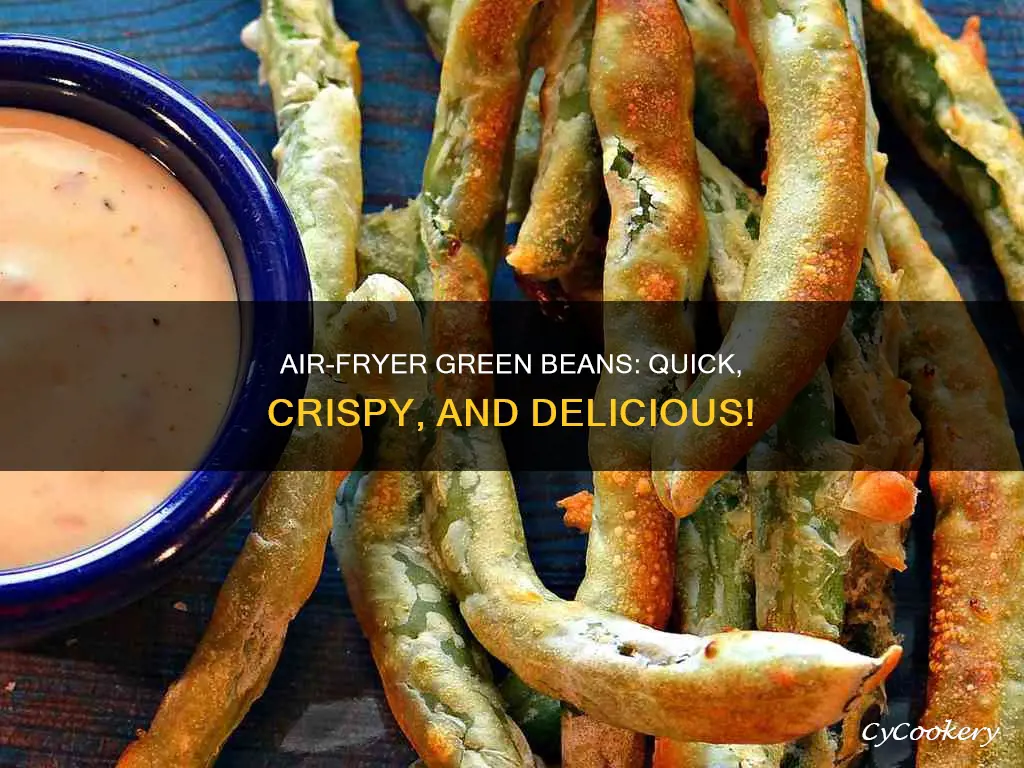 how to make fried green beans in an air fryer