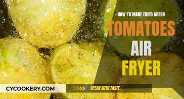 Air Fryer Fried Green Tomatoes: A Quick, Crispy Treat