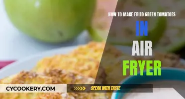 Air-Fryer Fried Green Tomatoes: A Quick, Crispy Treat