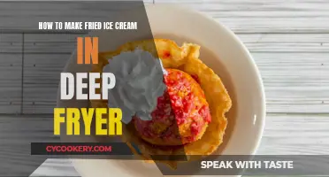 Deep-Frying Ice Cream: A Unique, Tasty Treat