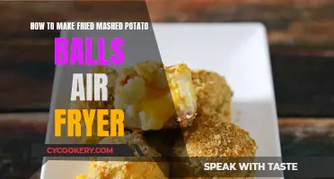 Air Fryer Magic: Crispy Mashed Potato Balls