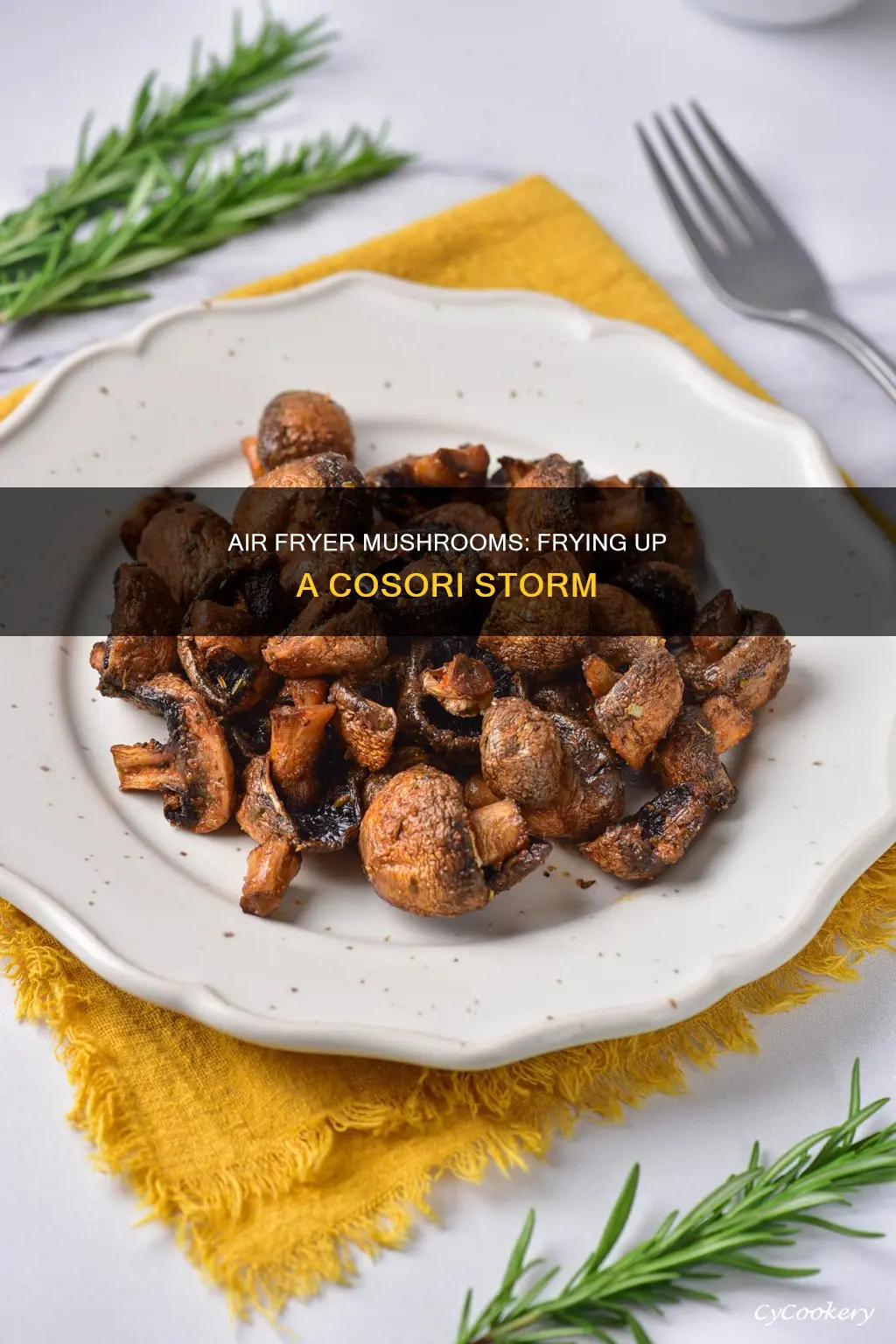 how to make fried mushrooms in cosori air fryer