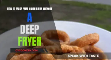 Making Crispy Onion Rings Without a Deep Fryer