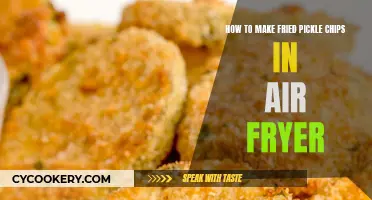 Air-Fryer Pickle Chips: A Crunchy, Crispy Treat