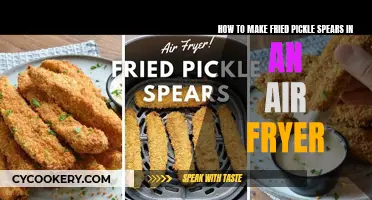 Air-Fryer Pickle Spears: A Crunchy, Crispy Treat