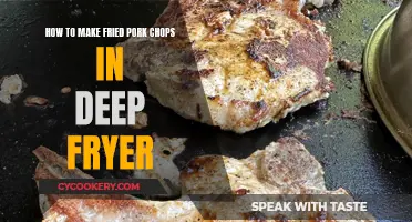 Making Perfect Fried Pork Chops Using a Deep Fryer